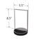 Azar Displays 5.5"W x 8.5"H Vertical Frame on a Weighted Black Round Base, PK10 108705 - alternate 2
